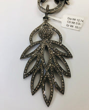 Load image into Gallery viewer, Rainey Elizabeth Large Leaf Pendant