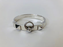 Load image into Gallery viewer, Hermès Sterling Silver Collier de Chien Small Bracelet