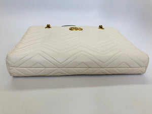 Gucci Marmont Medium Tote Bag With Antique Gold Hardware