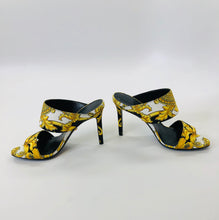 Load image into Gallery viewer, Versace Baroque Print Tribute 95 Mules Size 36