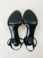 Load image into Gallery viewer, Diane von Furstenberg Black Sandals Size 6 1/2