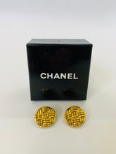 Load image into Gallery viewer, CHANEL Vintage Round Clip On Earrings