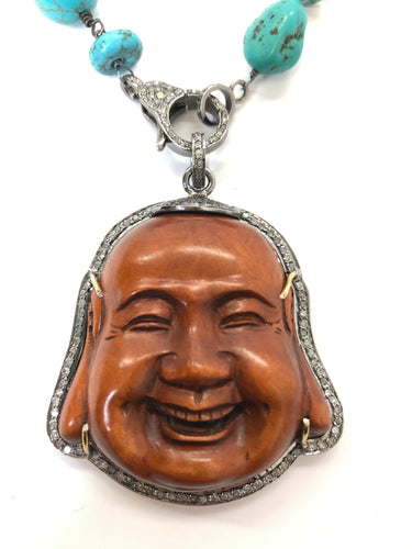 Rainey Elizabeth Buddha Pendant