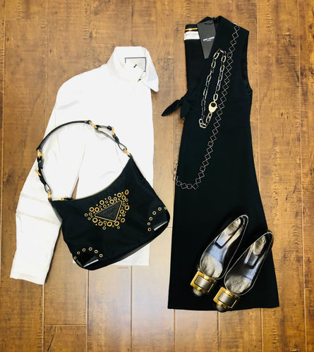 Alexis White Haskel Button Down Shirt Sizes S and L