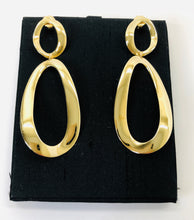 Load image into Gallery viewer, Ippolita Large Gold Snowman Earrings