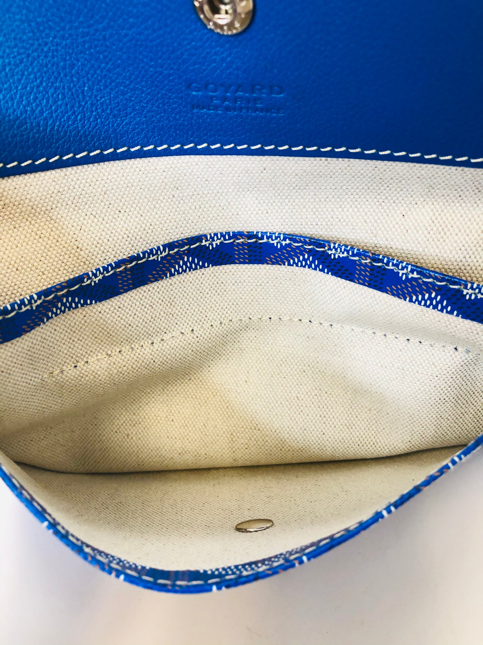 Goyard St Louis PM Tote Bag (Blue) – The Luxury Shopper