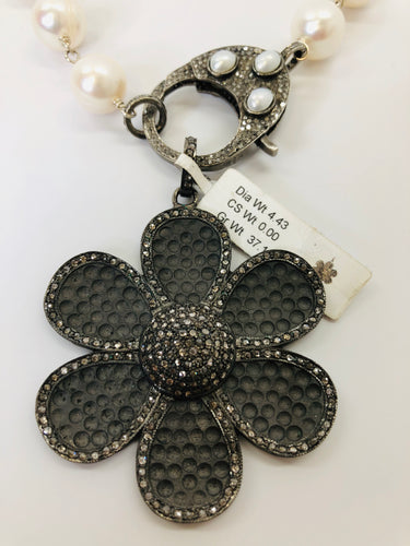 Rainey Elizabeth Flower Pendant