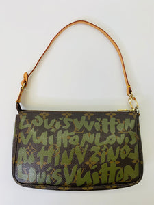 Louis Vuitton and Stephen Sprouse Limited Edition Graffiti Pochette Accessories