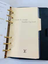 Load image into Gallery viewer, Louis Vuitton Black Medium Ring Agenda