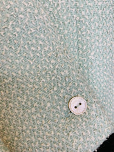 Load image into Gallery viewer, CHANEL Aqua Tweed Jacket Size 42