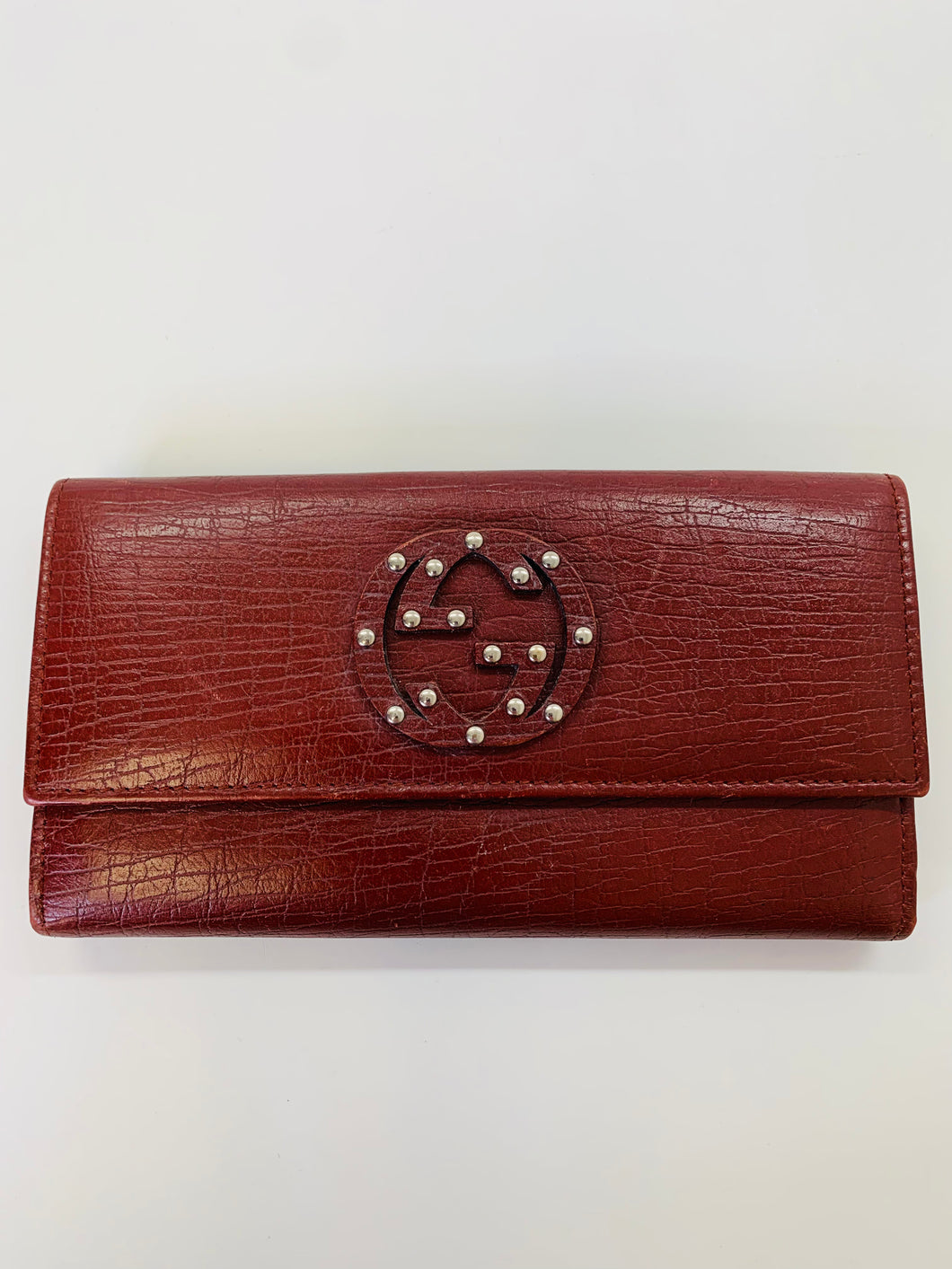 Gucci Double G Studded Wallet