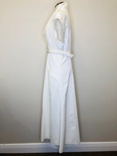 Load image into Gallery viewer, CHANEL Iridescent Ecru Jumpsuit and Belt Size 42