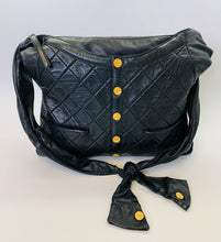 Load image into Gallery viewer, CHANEL Black Quilted Lambskin Girl Bag