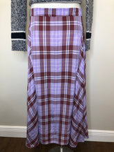 Load image into Gallery viewer, Victoria Beckham Plaid Maxi Skirt Size 10