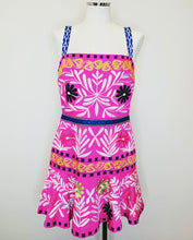 Load image into Gallery viewer, Alexis Aurora Pink Venise Dress Size L