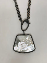 Load image into Gallery viewer, Rainey Elizabeth Large Pearl and Diamond Pendant