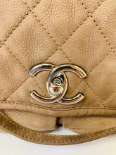 Load image into Gallery viewer, CHANEL Taupe Natural Beauty Flap Bag With Silver Hardware