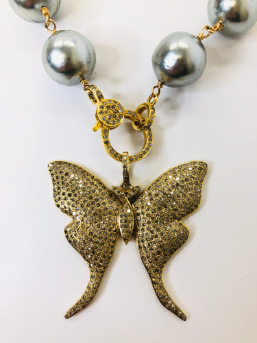 Rainey Elizabeth Butterfly Pendant