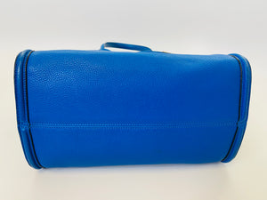 Alexander McQueen Blue Padlock Bag
