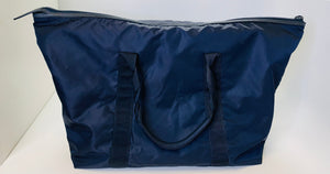 Prada Re-Nylon and Saffiano Blue Duffle Bag