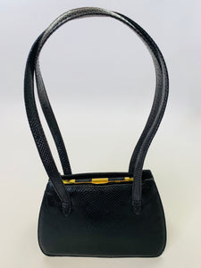 Judith Leiber Black Top Handle Bag