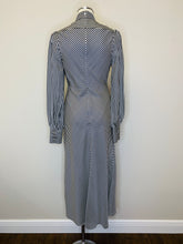 Load image into Gallery viewer, Zimmermann Black and White Stretch Silk Maxi Dress Size 1