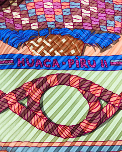 Hermès Huaca Piru II Pleated Scarf
