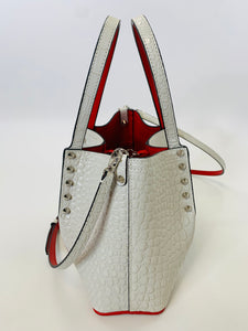 Totes bags Christian Louboutin - Large Cabarock Tote bag in white -  1215184W222