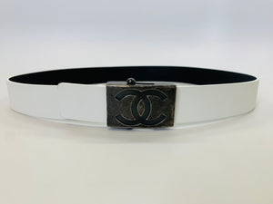 CHANEL CC Buckle Belt Size 75