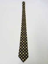 Load image into Gallery viewer, CHANEL Black Print Tie