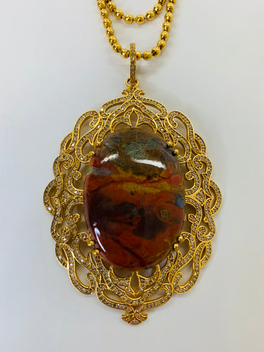 Rainey Elizabeth Pendant Necklace