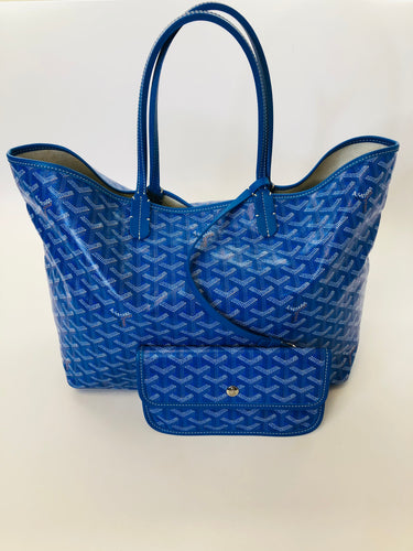 Goyard Sky Blue St. Louis PM Tote