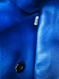 CHANEL Blue Classic Mini Flap Bag