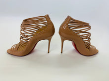 Load image into Gallery viewer, Christian Louboutin Nude Gortika Open Toe Bootie Size 40
