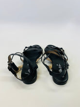 Load image into Gallery viewer, Lanvin Black Strappy Sandals Size 40