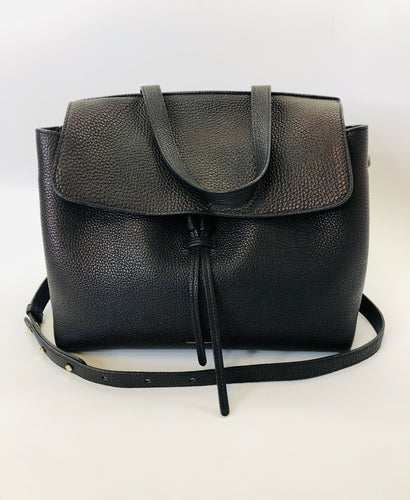 Mansur Gavriel Black Lady Saffiano Bag