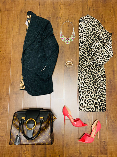 Rag & Bone Leopard Print Dress Size 10