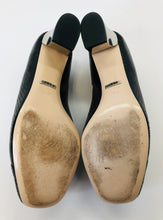 Load image into Gallery viewer, Gucci Black Snakeskin Pumps Size 36 1/2