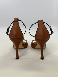 Manolo Blahnik Cognac Sandals Size 36 1/2