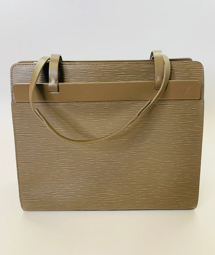 Louis Vuitton Pepper Epi Leather Croisette PM Tote Bag