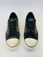 Load image into Gallery viewer, Valentino Garavani Black Embroidered Sneakers Size 40