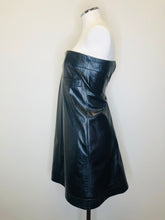 Load image into Gallery viewer, CHANEL Black Lambskin Spring 2013 Runway Look 1 Strapless Dress Size 36 = 0
