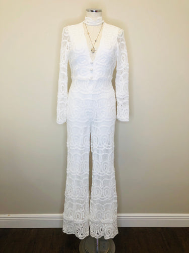 Alexis White Onatta Jumpsuit Sizes XS and M