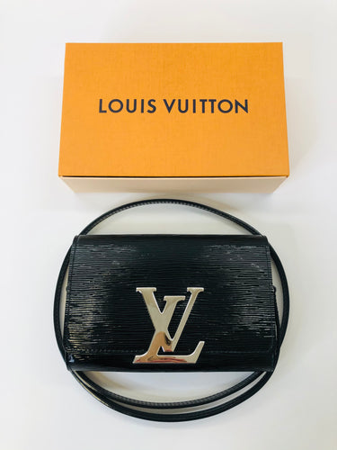 Louis Vuitton Black Louise PM Crossbody Bag