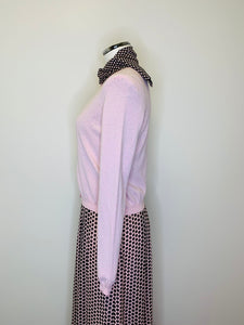 Red Valentino Blush Pink Cropped Cardigan Size L