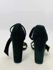 Alexandre Birman Black Clarita Block 90 Sandals Size 38