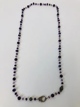 Load image into Gallery viewer, Rainey Elizabeth Amethyst and Diamond Necklace