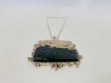 Load image into Gallery viewer, Rainey Elizabeth Large Pendant and Beaded Chain