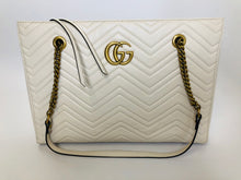 Load image into Gallery viewer, Gucci Marmont Medium Tote Bag With Antique Gold Hardware