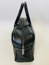 Load image into Gallery viewer, CHANEL Black Caviar Leather Bowler Bag